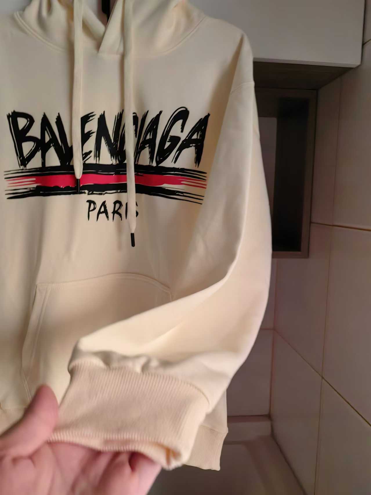 Balenciaga Paris Graffiti Crewneck
