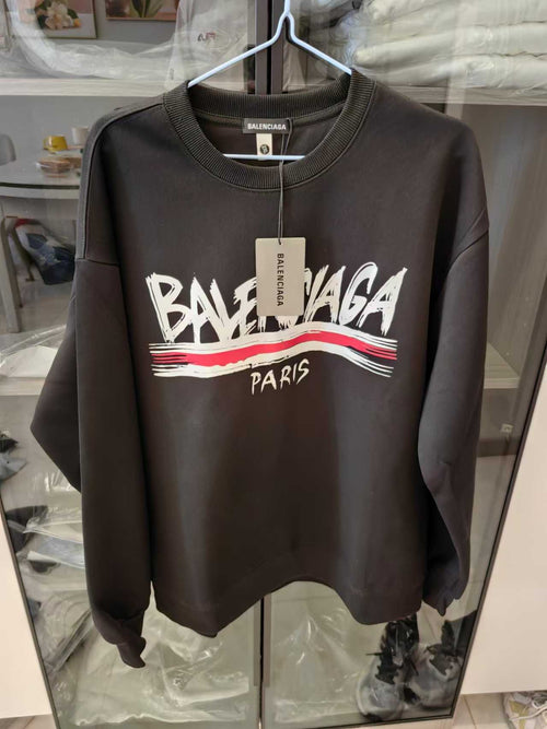 Balenciaga Paris Graffiti Crewneck